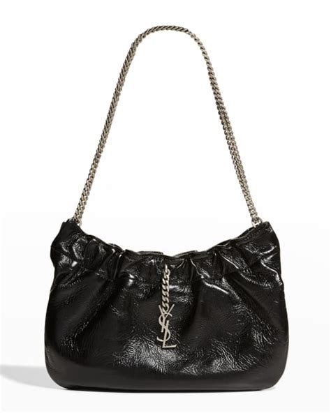 ysl pac pac ruched hobo bag|Shop Saint Laurent Pacpac Leather Hobo Bag .